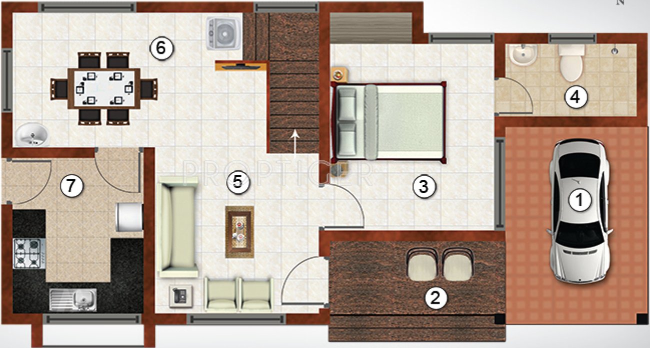 TBPL Neelanjanam (3BHK+3T (1,300 sq ft) 1300 sq ft)