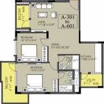 Mittal Pride (2BHK+2T (1,095 sq ft) 1095 sq ft)