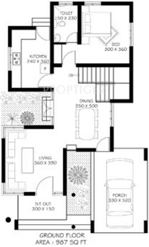 Zealots Golden Terrace (3BHK+3T (1,730 sq ft) 1730 sq ft)