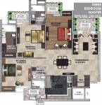  Maya Garden City (3BHK+3T (1,852 sq ft) 1852 sq ft)