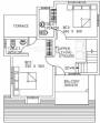 Zealots Property Management Misty Woods First Floor Plan (3BHK+3T (1,435 sq ft) 1435 sq ft)