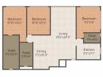 Parinee 11 West (3BHK+3T (1,203 sq ft) 1203 sq ft)