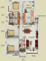 BCG Mars (3BHK+3T (1,650 sq ft) 1650 sq ft)