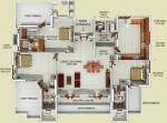 BCG Mars (3BHK+4T (2,356 sq ft) + Servant Room 2356 sq ft)