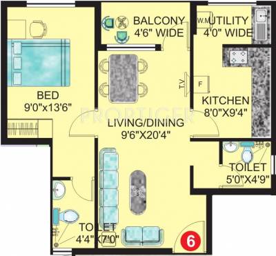 Vishwas Natasha Residency (1BHK+2T (720 sq ft) 720 sq ft) Vishwas Natasha Residency (1BHK+2T (720 sq ft) 720 sq ft)