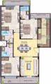 Floor Plan (3BHK+3T (1,478 sq ft) 1478 sq ft) TDI Infrastructure Tuscan Residency Exclusive Floor Plan (3BHK+3T (1,478 sq ft) 1478 sq ft)