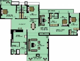 Land Maurishka Palace (4BHK+4T (3,885 sq ft) 3885 sq ft)