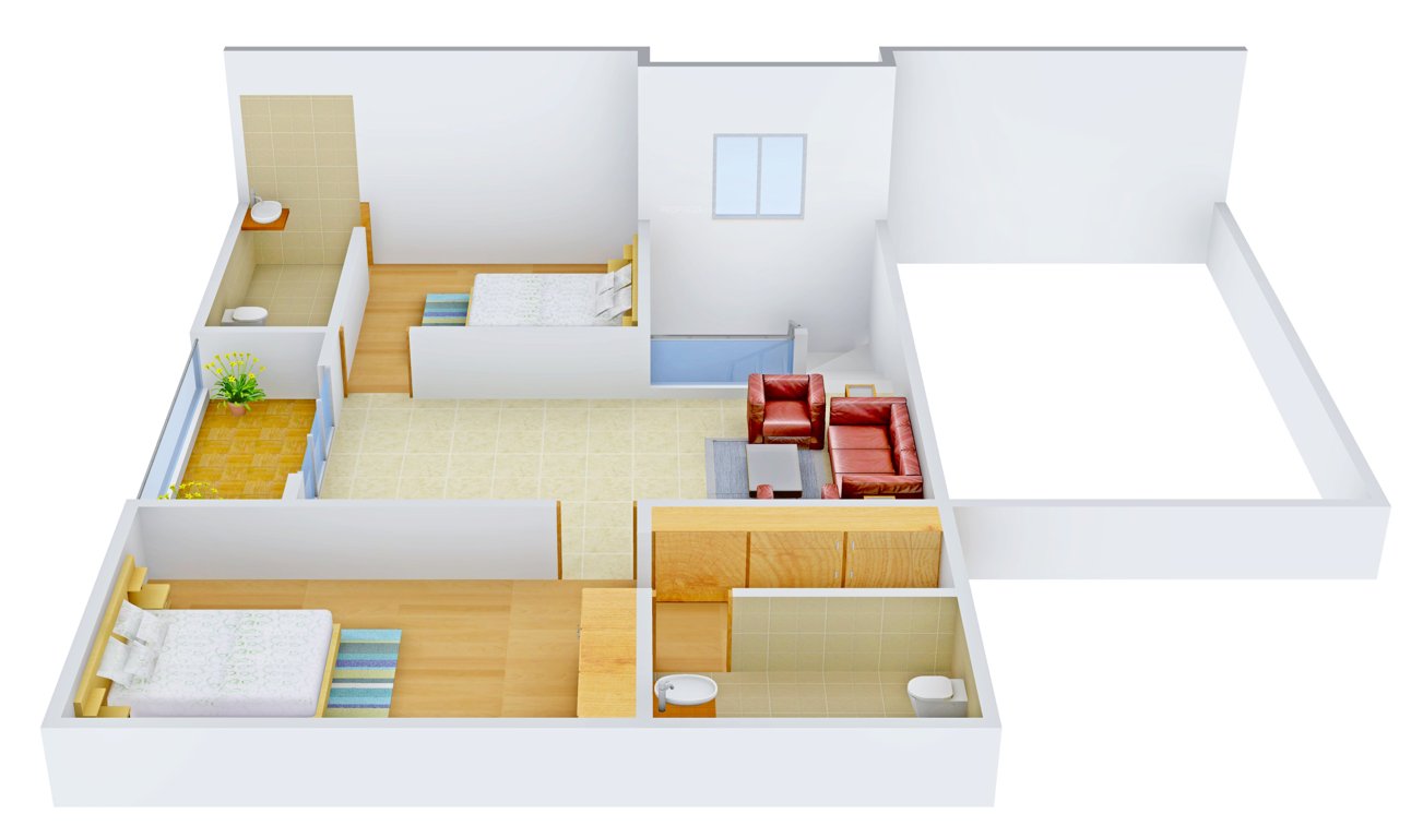 Elysium Boulevard (3BHK+3T (2,860 sq ft) 2860 sq ft)