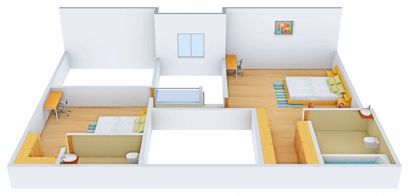 Elysium Boulevard (3BHK+3T (2,730 sq ft) 2730 sq ft)