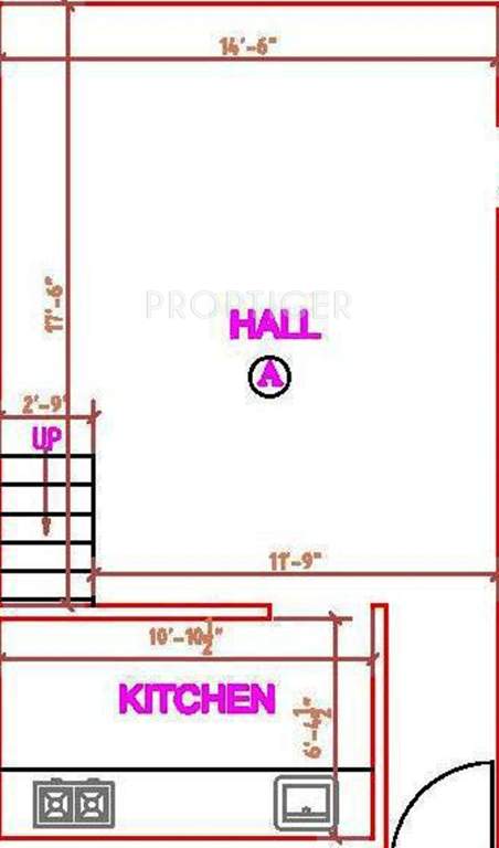AGS Flat I (2BHK+2T (1,413 sq ft) 1413 sq ft)