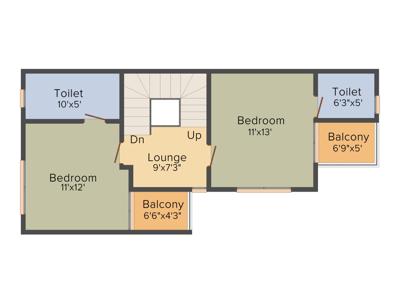 Madhav Raj (4BHK+4T (2,025 sq ft) 2025 sq ft)