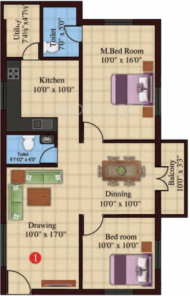 RR Veeshal (2BHK+2T (1,111 sq ft) 1111 sq ft) RR Veeshal (2BHK+2T (1,111 sq ft) 1111 sq ft)