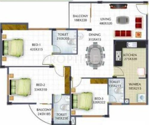 TBPL Indus Avenue II (3BHK+3T (1,505 sq ft) 1505 sq ft) TBPL Indus Avenue II (3BHK+3T (1,505 sq ft) 1505 sq ft)