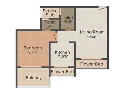 Universal Swami Narayan Heights (1BHK+2T (660 sq ft) 660 sq ft) Universal Swami Narayan Heights (1BHK+2T (660 sq ft) 660 sq ft)