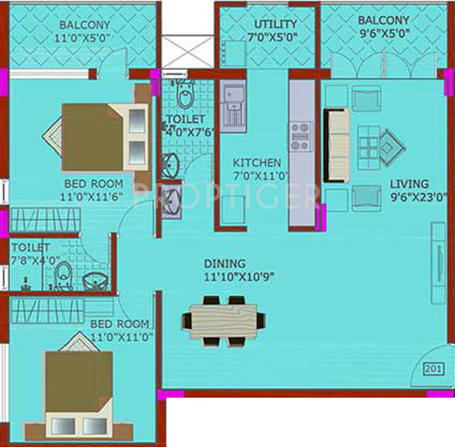 Land Trades Vasundhara (2BHK+2T (1,185 sq ft) 1185 sq ft) Land Trades Vasundhara (2BHK+2T (1,185 sq ft) 1185 sq ft)