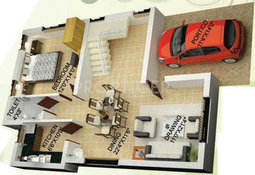 Laxmi Royal Avenue (3BHK+3T (1,750 sq ft) 1750 sq ft)