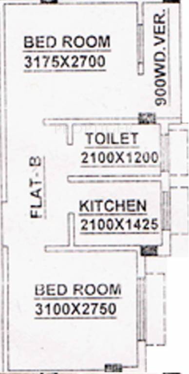 Anamika Amrabati Apartment (2BHK+1T (507 sq ft) 507 sq ft)