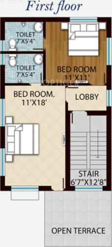 Royal Retreat Sai Chandra Tirtha Heights Villa (3BHK+3T (1,800 sq ft) 1800 sq ft)