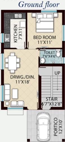 Royal Retreat Sai Chandra Tirtha Heights Villa (3BHK+3T (1,800 sq ft) 1800 sq ft)