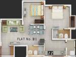 PS Nexterra (2BHK+2T (870 sq ft) 870 sq ft)