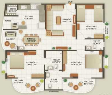 heights Floor Plan Floor Plan