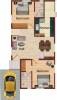 Malar Sri Rajarajeshwari Villas Floor Plan (2BHK+2T (829 sq ft) 829 sq ft)