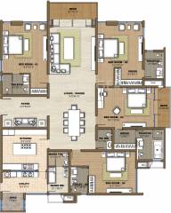 Prestige White Meadows (4BHK+5T (4,111 sq ft)   Servant Room 4111 sq ft)