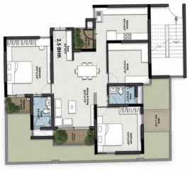  stillwaters-apartments Floor Plan Lower Level Duplex Plan