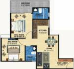 Perfect Zara Aavaas (2BHK+2T (523 sq ft) 523 sq ft)