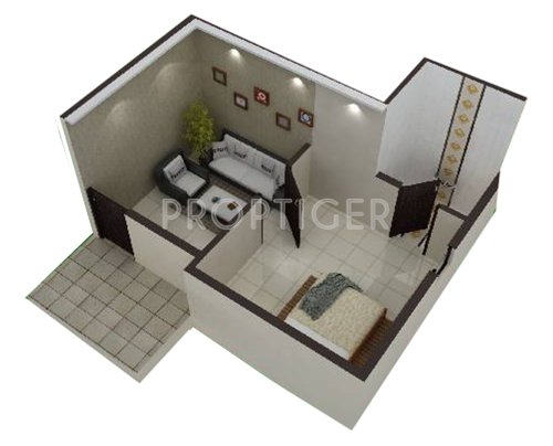 Rosetta Honey Hills Villa (1BHK+1T (300 sq ft) 300 sq ft)