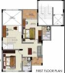 Upper Level Penthouse Plan city-ville Floor Plan Upper Level Penthouse Plan