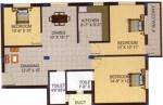 Sanjog Bisal Garden (3BHK+3T (1,435 sq ft) 1435 sq ft)