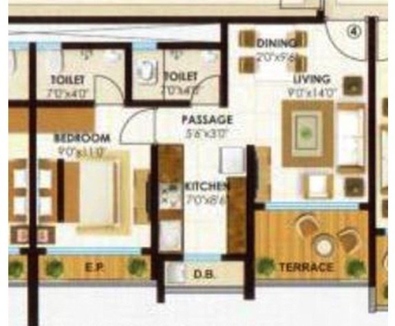  neelkanth shrushti Floor Plan Floor Plan