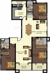 Sreerosh Belvedere (3BHK+3T (2,416 sq ft) 2416 sq ft)