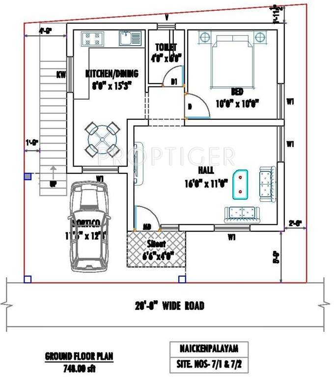 DD Avenue (2BHK+2T (1,038 sq ft) 1038 sq ft)