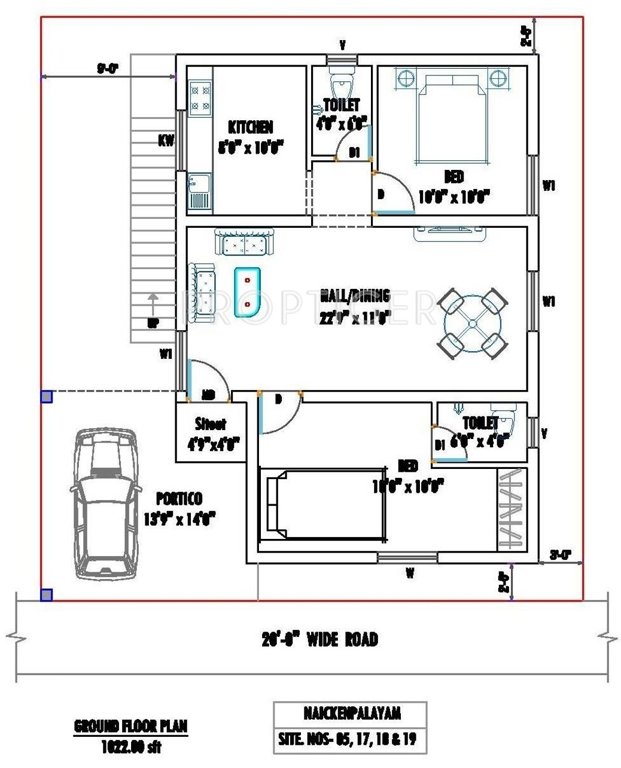 DD Avenue (3BHK+3T (1,413 sq ft) 1413 sq ft)