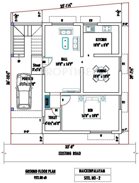 DD Avenue (3BHK+3T (1,502 sq ft) 1502 sq ft)