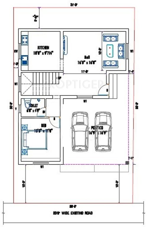 DD Castle (2BHK+2T (1,464 sq ft) 1464 sq ft)
