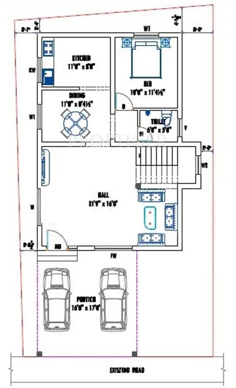DD Castle (3BHK+3T (1,508 sq ft) 1508 sq ft)