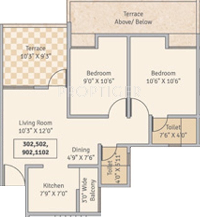 SRK Developers Mango Nest (2BHK+2T (891 sq ft) 891 sq ft) SRK Developers Mango Nest (2BHK+2T (891 sq ft) 891 sq ft)