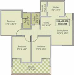 SRK Developers Mango Nest (3BHK+2T (1,050 sq ft) 1050 sq ft) SRK Developers Mango Nest (3BHK+2T (1,050 sq ft) 1050 sq ft)