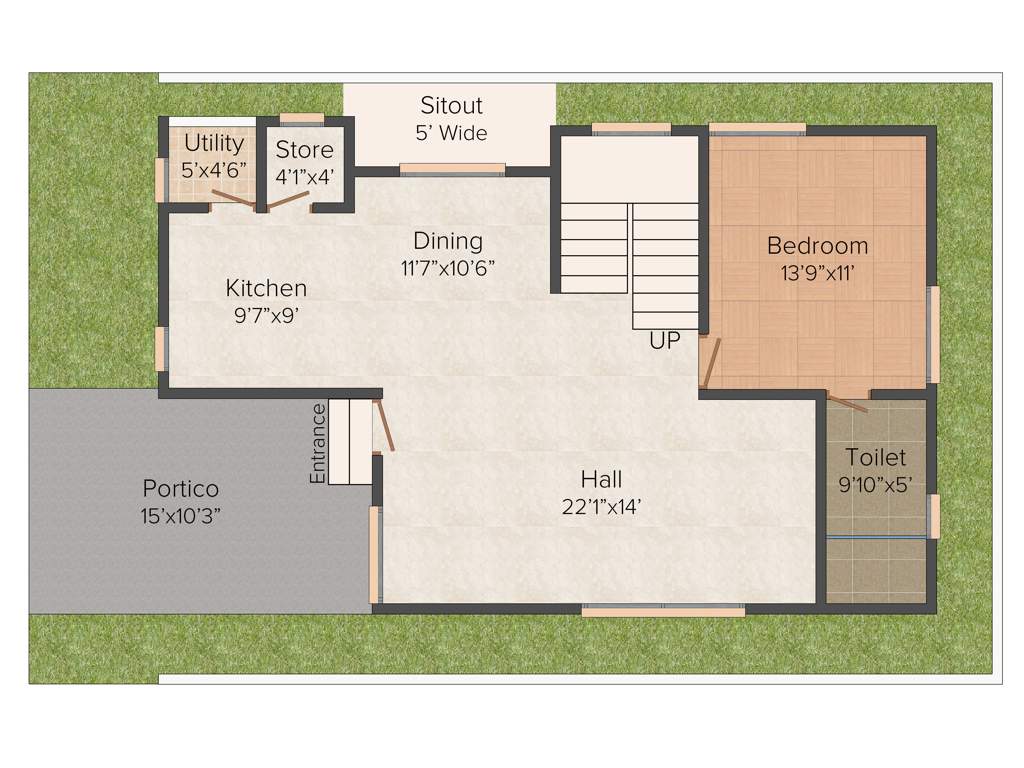 Speed Hiland Homes (3BHK+3T (2,450 sq ft) Pooja Room 2450 sq ft)