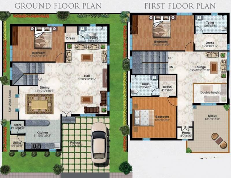 Speed Hiland Homes (3BHK+3T (2,720 sq ft)   Pooja Room 2720 sq ft)