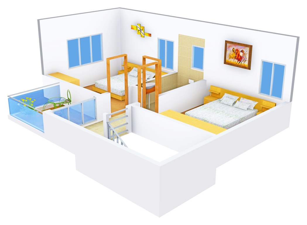 Metro Landmark Annexe (2BHK+2T (900 sq ft) 900 sq ft)