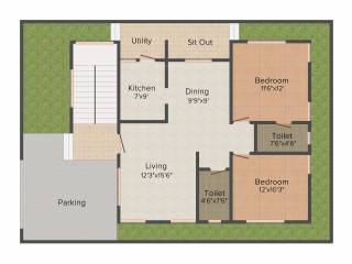 Metro Landmark Annexe (2BHK+2T (1,000 sq ft) 1000 sq ft) Metro Landmark Annexe (2BHK+2T (1,000 sq ft) 1000 sq ft)