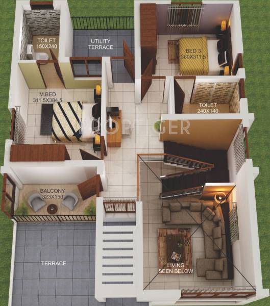 Afford Dream Cocoon (3BHK+3T (1,688 sq ft) 1688 sq ft) Afford Dream Cocoon (3BHK+3T (1,688 sq ft) 1688 sq ft)