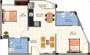 TBPL Ambady Residency (2BHK+2T (861 sq ft) 861 sq ft)