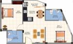 TBPL Ambady Residency (2BHK+2T (861 sq ft) 861 sq ft)
