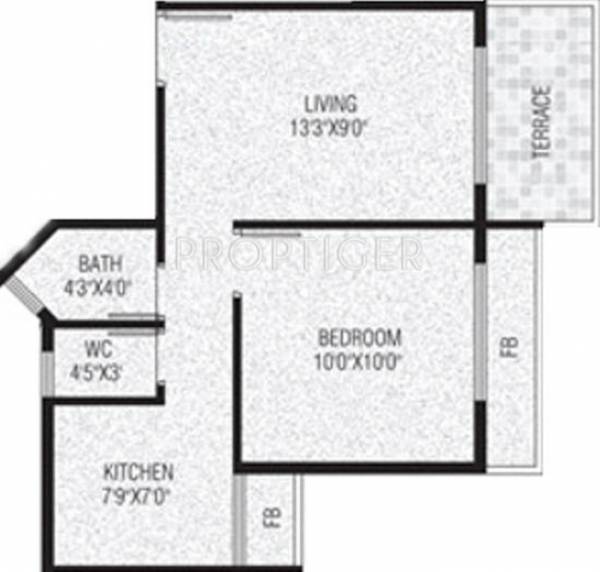 Mango Shubhvasant (1BHK+1T (635 sq ft) 635 sq ft) Mango Shubhvasant (1BHK+1T (635 sq ft) 635 sq ft)