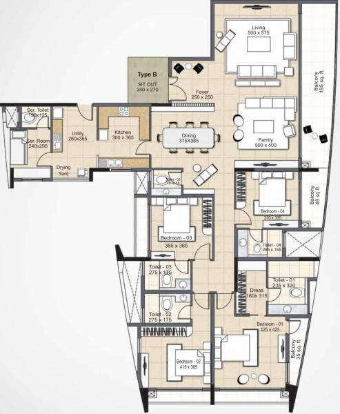 Skyline The Legend Sky Mansions (4BHK+6T (3,595 sq ft) + Servant Room 3595 sq ft) Skyline The Legend Sky Mansions (4BHK+6T (3,595 sq ft) + Servant Room 3595 sq ft)